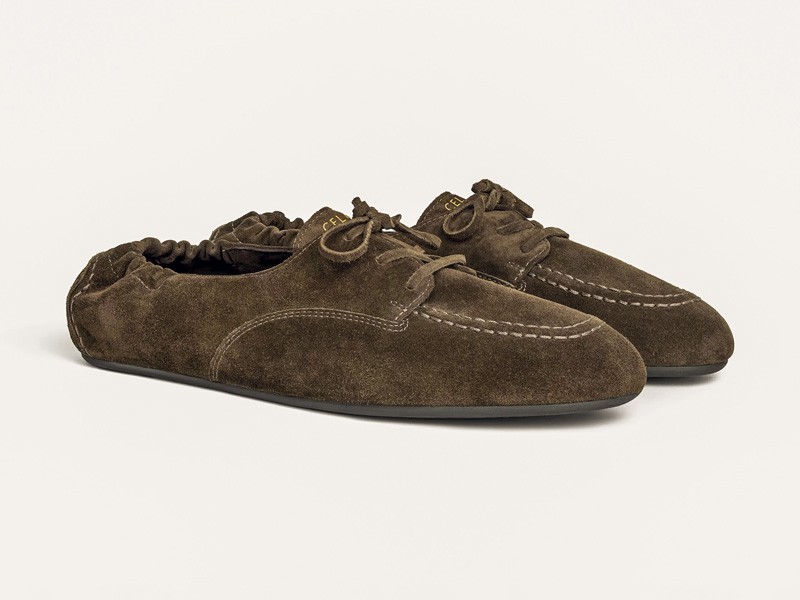 ACORDONADOS TENDENCIA CALZADO TEMPORADA OTOÑO INVIERNO 2027 SERMA 159 368077029C-19DK_2_FALL26_W_V1.jpg Los acordonados flats combinan perfiles bajos y cordones