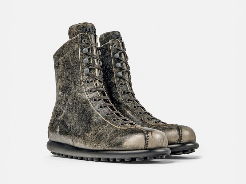 Botas boxing urbanas con caña alta y cordonado protagonista