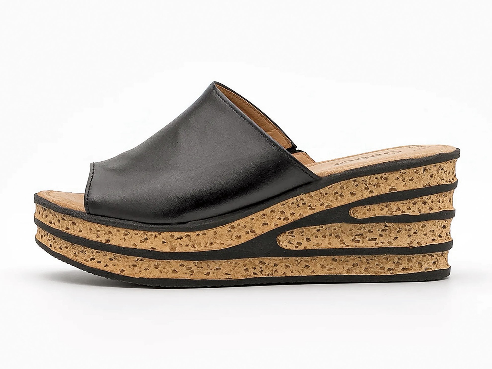 Sandals and slides with platforms