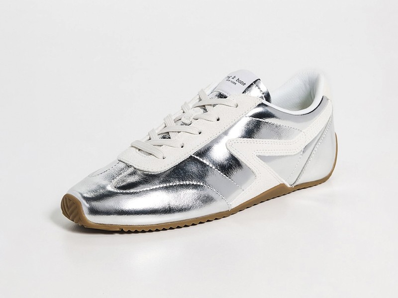 Sneakers clásicas: Retro metalizado