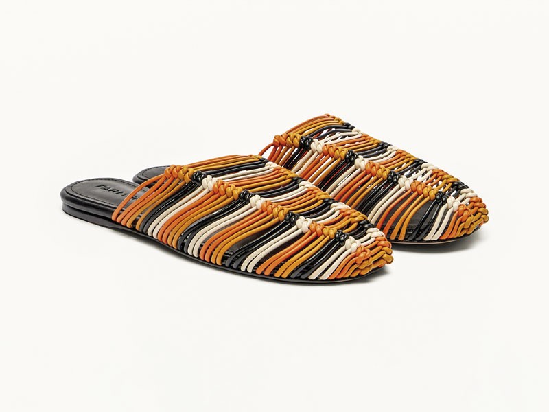 Mules boho exploran tramas, redes y fibras naturales