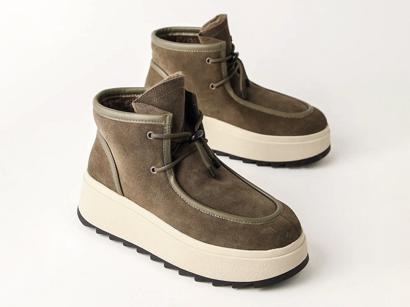 Botinetas bajas acordonadas