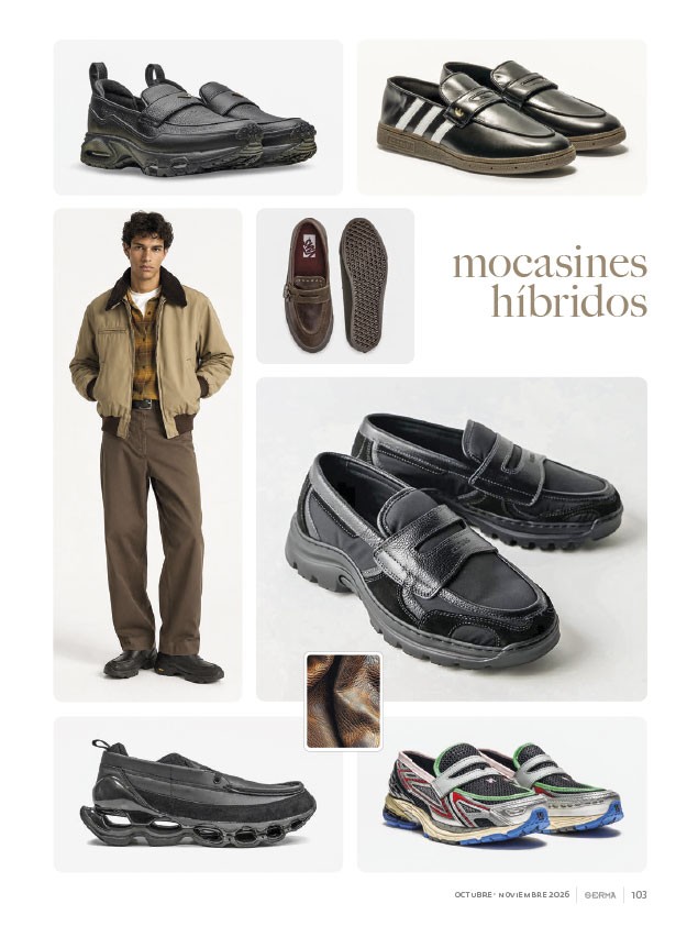 SERMA159--103.jpg Los mocasines híbridos combinan códigos clásicos y sport