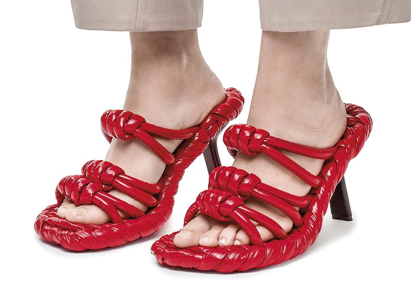 Sandalias altas