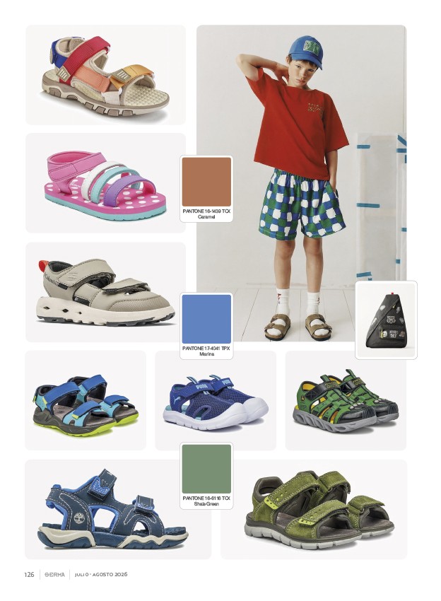 Sandalias infantiles alternan punteras abiertas y semicerradas