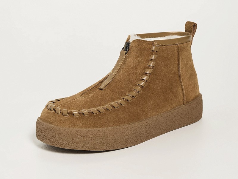 Botinetas puffer con volumen térmico