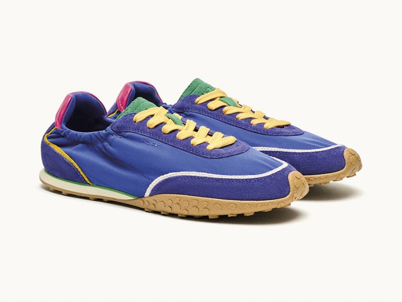 Sneakers retro consolidan suelas gum y color deportivo
