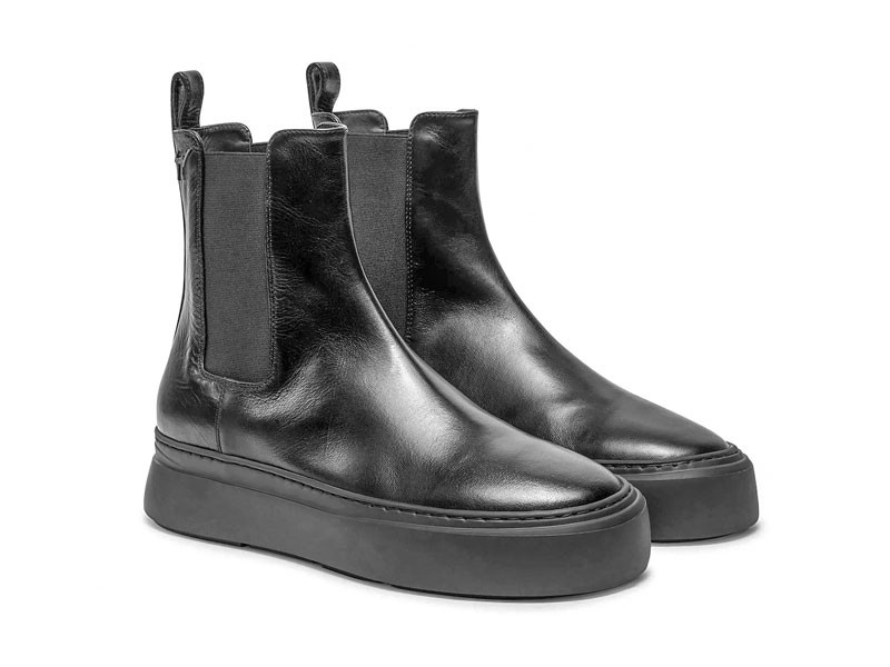 Botinetas lisas: Sobrias y funcionales