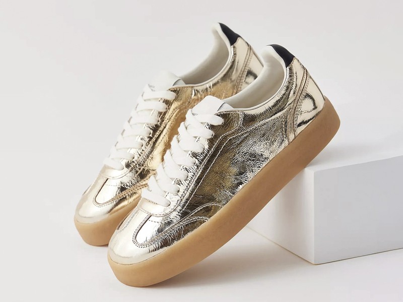 Sneakers clásicas: Retro metalizado