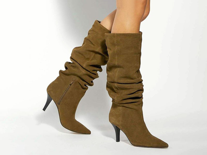 BOTAS SLOUCHY:  El furor arrugado que dominará el invierno